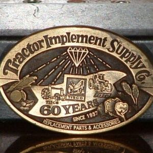Tisco Series VIII 1937-1997 Limited Edition Buckle